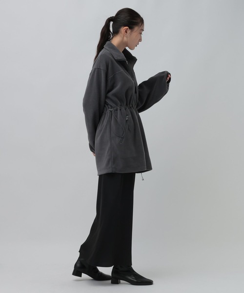 LEPSIM(レプシィム)の「機能付きフリースWZIPチュニック 1068718(Tシャツ/カットソー・レディース・ブラウン/ブラック/チャコールグレー・FREE)」の20枚目の写真