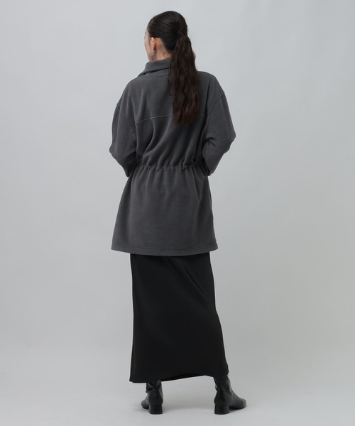 LEPSIM(レプシィム)の「機能付きフリースWZIPチュニック 1068718(Tシャツ/カットソー・レディース・ブラウン/ブラック/チャコールグレー・FREE)」の19枚目の写真