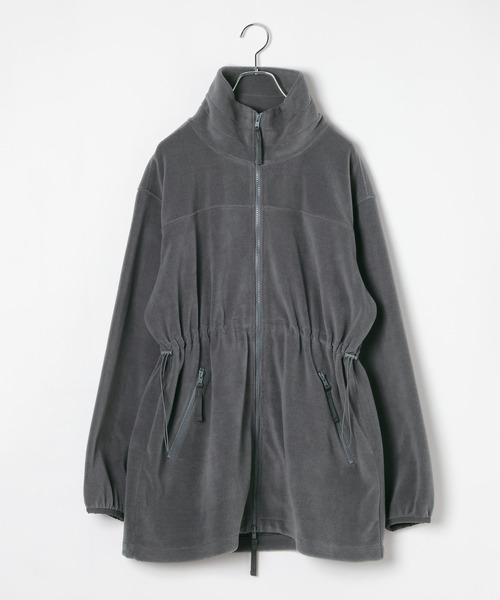 LEPSIM(レプシィム)の「機能付きフリースWZIPチュニック 1068718(Tシャツ/カットソー・レディース・ブラウン/ブラック/チャコールグレー・FREE)」の18枚目の写真