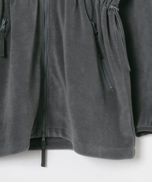 LEPSIM(レプシィム)の「機能付きフリースWZIPチュニック 1068718(Tシャツ/カットソー・レディース・ブラウン/ブラック/チャコールグレー・FREE)」の14枚目の写真
