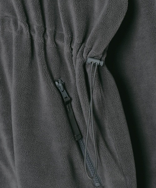 LEPSIM(レプシィム)の「機能付きフリースWZIPチュニック 1068718(Tシャツ/カットソー・レディース・ブラウン/ブラック/チャコールグレー・FREE)」の13枚目の写真