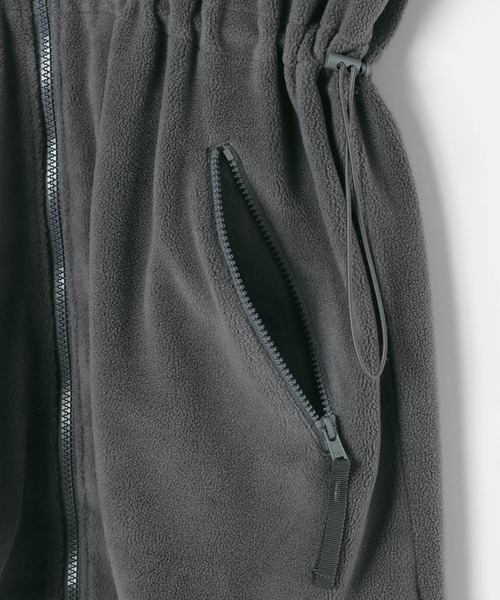 LEPSIM(レプシィム)の「機能付きフリースWZIPチュニック 1068718(Tシャツ/カットソー・レディース・ブラウン/ブラック/チャコールグレー・FREE)」の5枚目の写真