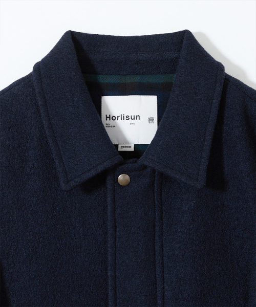HORLISUN(ホーリーサン)の「アイリッシュウールジャケット ネイビー(ブルゾン・メンズ・その他・SMALL/MEDIUM/LARGE)」の3枚目の写真