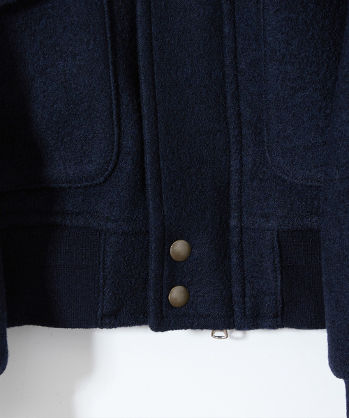 HORLISUN(ホーリーサン)の「アイリッシュウールジャケット ネイビー(ブルゾン・メンズ・その他・SMALL/MEDIUM/LARGE)」の5枚目の写真