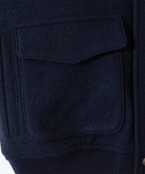 HORLISUN(ホーリーサン)の「アイリッシュウールジャケット ネイビー(ブルゾン・メンズ・その他・SMALL/MEDIUM/LARGE)」の6枚目の写真
