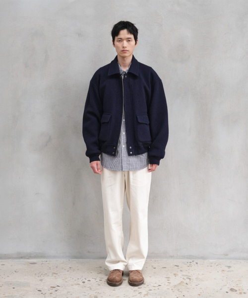 HORLISUN(ホーリーサン)の「アイリッシュウールジャケット ネイビー(ブルゾン・メンズ・その他・SMALL/MEDIUM/LARGE)」の8枚目の写真