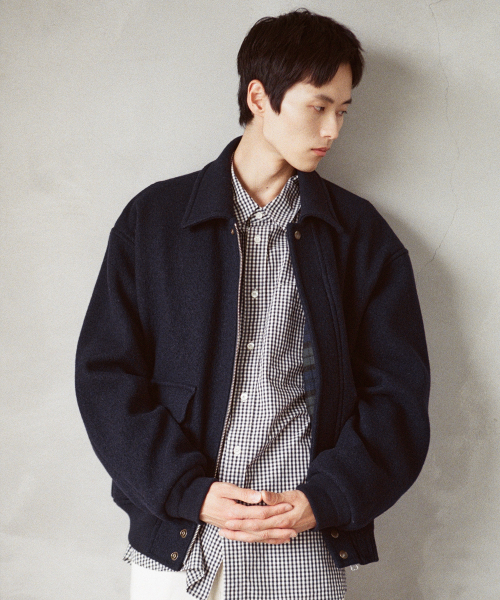 HORLISUN(ホーリーサン)の「アイリッシュウールジャケット ネイビー(ブルゾン・メンズ・その他・SMALL/MEDIUM/LARGE)」の12枚目の写真