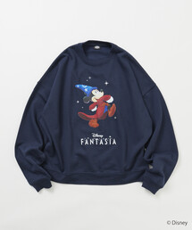 【限定展開】ファンタジア / ミッキーマウス / 別注 ビックシルエット FANTASIA COLORED スウェット