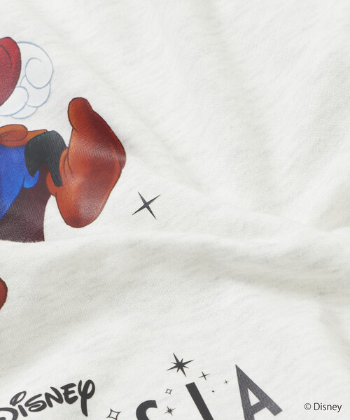 FREAK'S STORE(フリークスストア)の「【限定展開】ファンタジア / ミッキーマウス / 別注 ビックシルエット FANTASIA COLORED スウェット(スウェット・メンズ・グレー/チャコールグレー/ピンク/ネイビー・MEDIUM/LARGE/SMALL)」の16枚目の写真