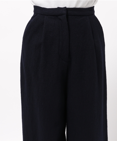 muller of yoshiokubo(ミュラーオブヨシオクボ)の「【muller of yoshiokubo】Wool wide pants/ウールワイドパンツ(その他パンツ・レディース・グレー/ネイビー・36/38)」の10枚目の写真