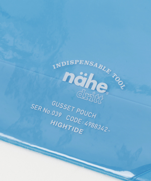 Nahe(ネーエ)の「nahe ネーエ ガセットポーチ M(ポーチ・レディース・ブルー/ピンク/イエロー/オレンジ/ライトグリーン・FREE)」の18枚目の写真