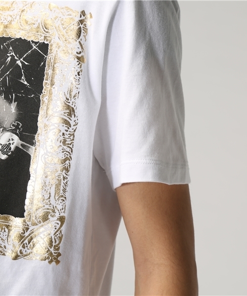 Vivienne Westwood MAN(ヴィヴィアンウエストウッドマン)の「‘PUNCHWOOD’ T-SHIRT【179016 5101】(Tシャツ/カットソー・メンズ・ブラック/ホワイト・50/44/48/46)」の7枚目の写真
