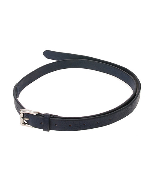 NO ID.（ノーアイディ）の「mko5368-ｵｲﾙﾄﾞｶｳﾚｻﾞｰﾌﾞﾗｯｼｭ加工ﾄﾞﾘｯﾌﾟﾛﾝｸﾞﾍﾞﾙﾄ（ベルト・メンズ・ブラック/キャメル/レッド/ネイビー・FREE）」の3枚目の写真