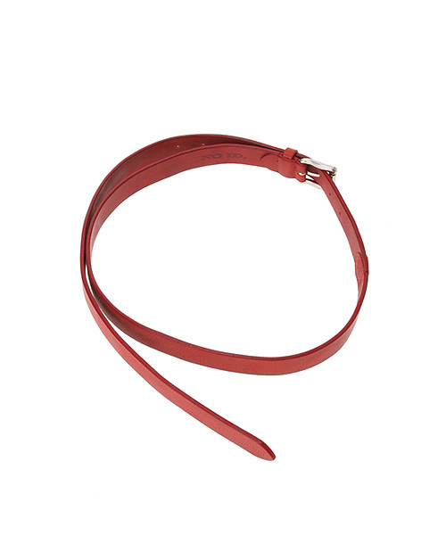 NO ID.（ノーアイディ）の「mko5368-ｵｲﾙﾄﾞｶｳﾚｻﾞｰﾌﾞﾗｯｼｭ加工ﾄﾞﾘｯﾌﾟﾛﾝｸﾞﾍﾞﾙﾄ（ベルト・メンズ・ブラック/キャメル/レッド/ネイビー・FREE）」の6枚目の写真