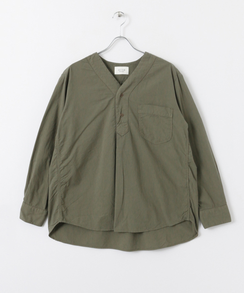 URBAN RESEARCH（アーバンリサーチ）の「RED SEAM ヘンリー長袖シャツ（シャツ/ブラウス・メンズ・カーキ・FREE）」の6枚目の写真