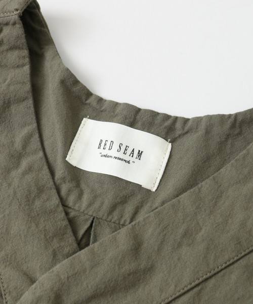 URBAN RESEARCH（アーバンリサーチ）の「RED SEAM ヘンリー長袖シャツ（シャツ/ブラウス・メンズ・カーキ・FREE）」の10枚目の写真