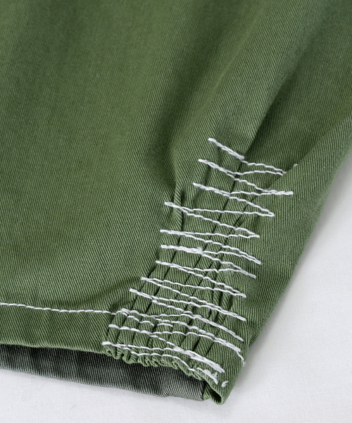 Ne-net（ネネット）の「チノコンビ（つなぎ/オールインワン・レディース・オフホワイト/ネイビー/カーキ・02/03）」の4枚目の写真