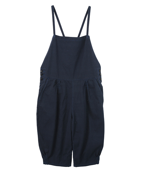 Ne-net（ネネット）の「チノコンビ（つなぎ/オールインワン・レディース・オフホワイト/ネイビー/カーキ・02/03）」の6枚目の写真