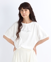 studio CLIP | 手書きロゴプリントTシャツ(Tシャツ/カットソー)