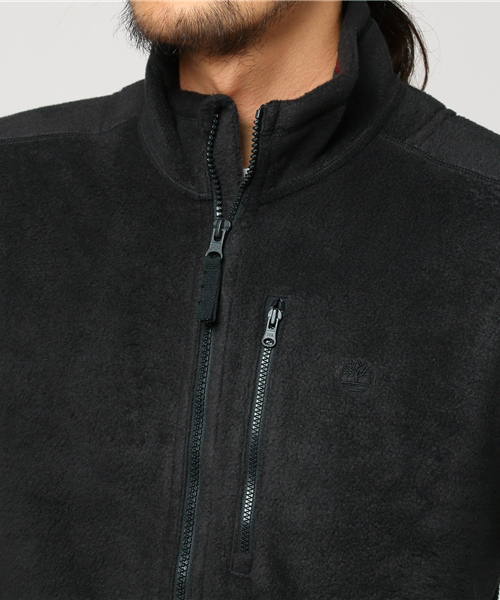 Timberland（ティンバーランド）の「TFO AF MtCltn PlrFlece FZ BLAC フリース フルジップ（ブルゾン・メンズ・ブラック・LARGE/SMALL/MEDIUM/X-LARGE）」の5枚目の写真