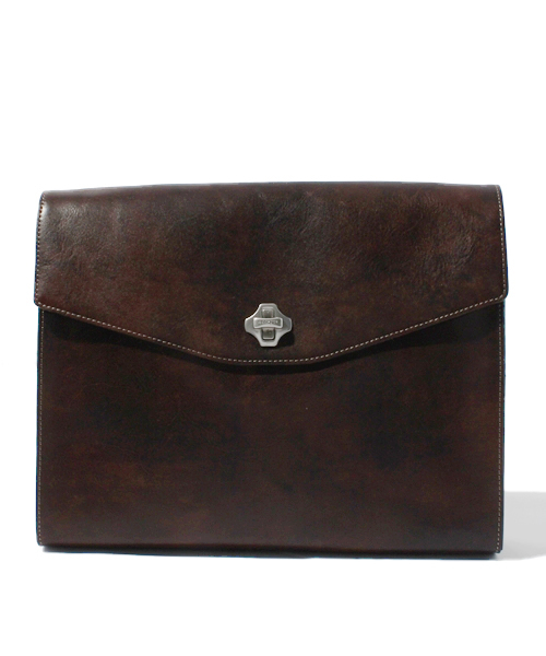 BRILLA per il gusto(ブリッラペルイルグースト)の「aniary / ビジネスクラッチM (ANS810)(クラッチバッグ・メンズ・ブラック系その他/ブラック/ブラウン系その他/ダークブラウン/レッド系その他/ダークグリーン/ネイビー・ONE SIZE)」の4枚目の写真