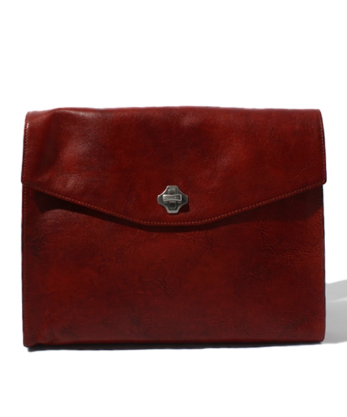 BRILLA per il gusto(ブリッラペルイルグースト)の「aniary / ビジネスクラッチM (ANS810)(クラッチバッグ・メンズ・ブラック系その他/ブラック/ブラウン系その他/ダークブラウン/レッド系その他/ダークグリーン/ネイビー・ONE SIZE)」の7枚目の写真