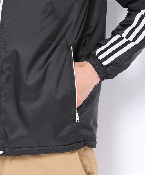 adidas Originals（アディダスオリジナルス）の「アディダス 中綿 ウィンドブレーカー ナイロン <adidas PADDED WB>（ナイロンジャケット・メンズ・ブラック・SMALL/MEDIUM/LARGE/X-LARGE）」の7枚目の写真