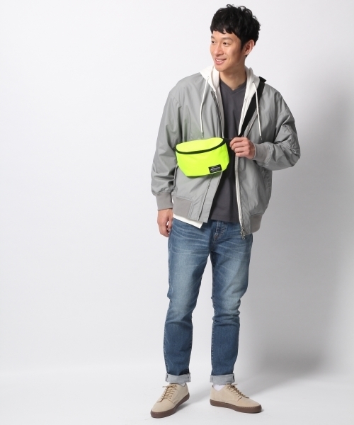 GLOBAL WORK（グローバルワーク）の「ツイルニットスウェットZIPパーカー/779308（パーカー・メンズ・ホワイト/グレー/ブラック・X-LARGE/LARGE/MEDIUM/SMALL）」の4枚目の写真