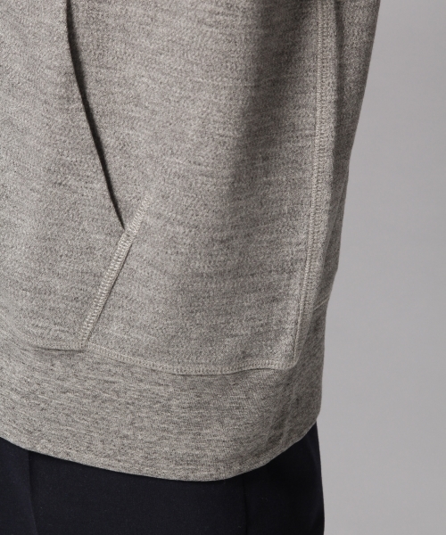 GLOBAL WORK（グローバルワーク）の「ツイルニットスウェットZIPパーカー/779308（パーカー・メンズ・ホワイト/グレー/ブラック・X-LARGE/LARGE/MEDIUM/SMALL）」の10枚目の写真