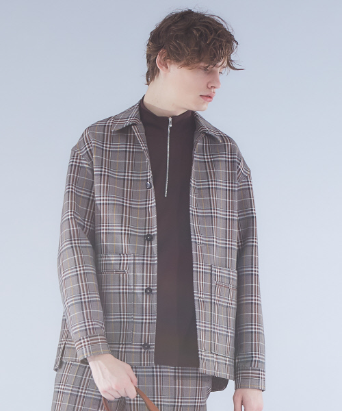 ABAHOUSE（アバハウス）の「【セットアップ対応】ビッグチェックシャツ