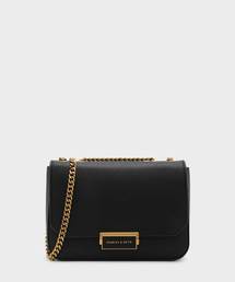 クラシックプッシュロッククロスボディバッグ / CLASSIC PUSH-LOCK CROSSBODY BAG
