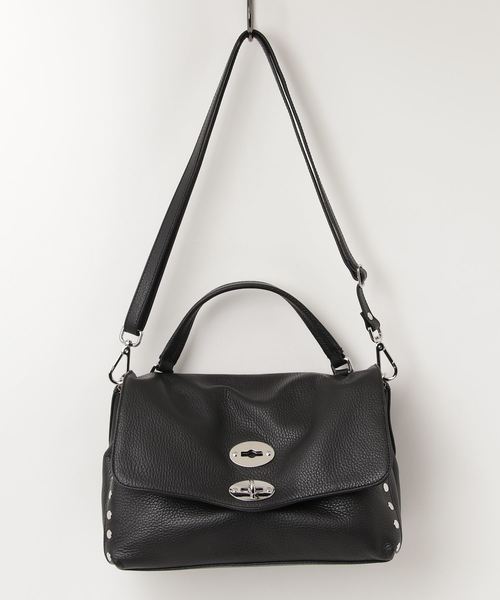 ZANELLATO（ザネラート）の「ZANELLATO バッグ"POSTINA S"（ショルダーバッグ・レディース・ブラック/グレー・FREE）」の7枚目の写真