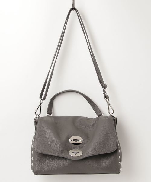 ZANELLATO（ザネラート）の「ZANELLATO バッグ"POSTINA S"（ショルダーバッグ・レディース・ブラック/グレー・FREE）」の6枚目の写真