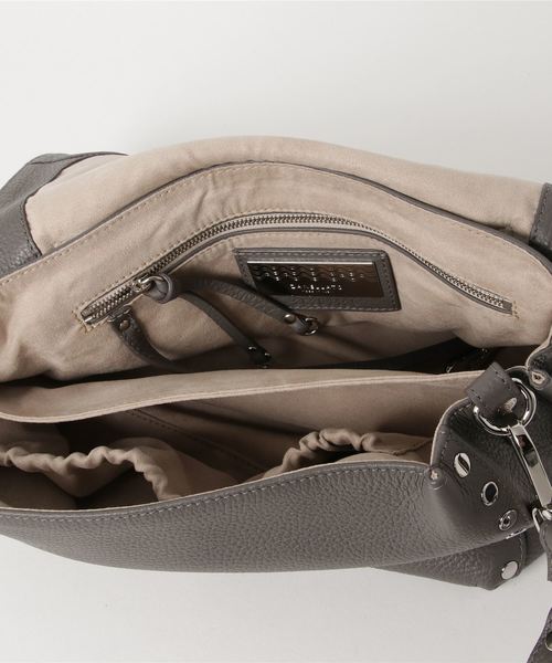 ZANELLATO（ザネラート）の「ZANELLATO バッグ"POSTINA S"（ショルダーバッグ・レディース・ブラック/グレー・FREE）」の3枚目の写真