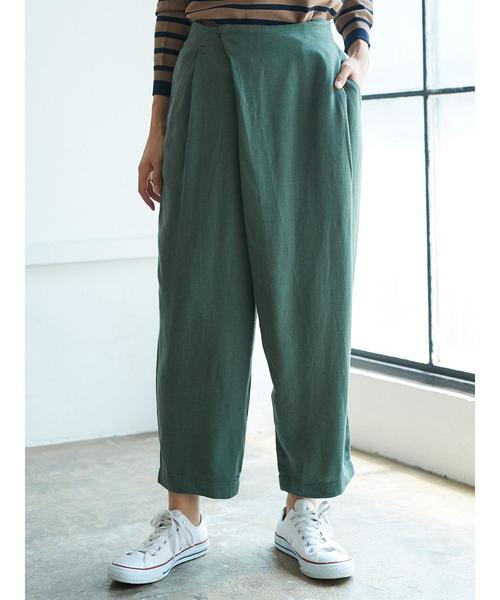AMERICAN HOLIC(アメリカンホリック)の「・ラップ風パンツ *(その他パンツ・レディース・グリーン/その他8/チェック/ネイビー/キャメル・M/L)」の19枚目の写真