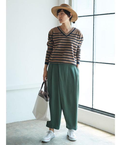 AMERICAN HOLIC(アメリカンホリック)の「・ラップ風パンツ *(その他パンツ・レディース・グリーン/その他8/チェック/ネイビー/キャメル・M/L)」の18枚目の写真