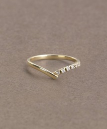 【WEB限定】chevronリング(ピンキー)