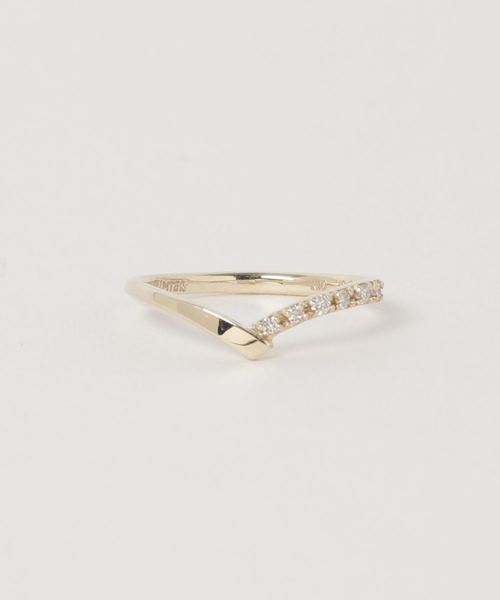 JUPITER（ジュピター）の「【WEB限定】chevronリング(ピンキー)（リング・レディース・ゴールド・#5/#3/#1）」の4枚目の写真