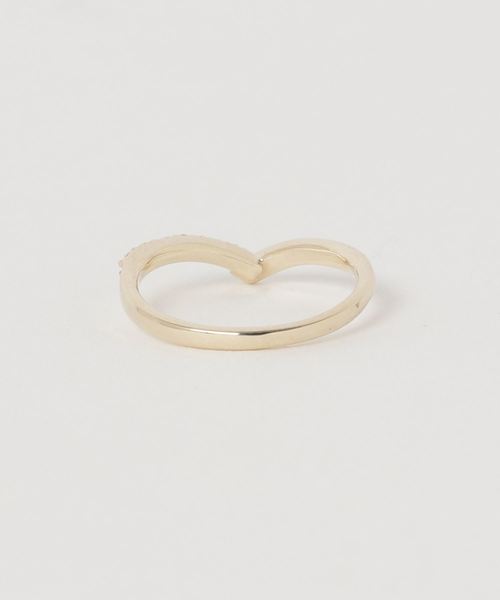 JUPITER（ジュピター）の「【WEB限定】chevronリング(ピンキー)（リング・レディース・ゴールド・#5/#3/#1）」の5枚目の写真