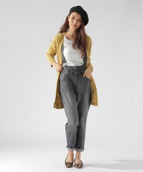 BAYFLOW（ベイフロー）の「デニムサロペット（サロペット/オーバーオール・レディース・ブラック/インディゴブルー・SMALL/MEDIUM）」の6枚目の写真