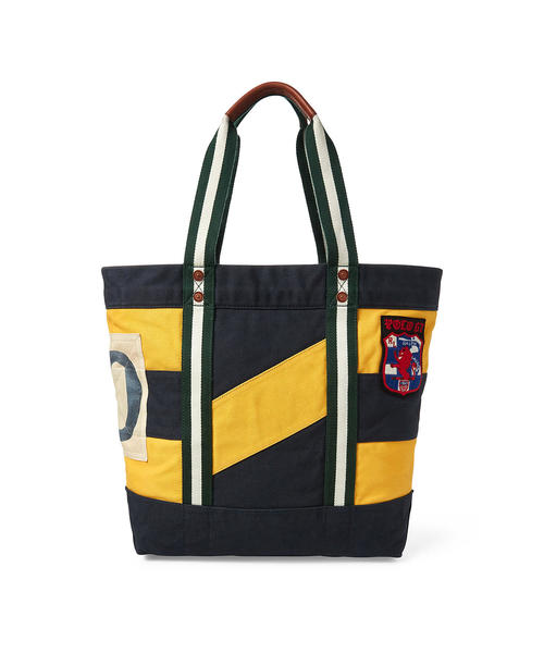 POLO RALPH LAUREN（ポロ ラルフ ローレン）の「ラグビー キャンバス トート（トートバッグ・メンズ・ネイビー・ONE SIZE）」の3枚目の写真