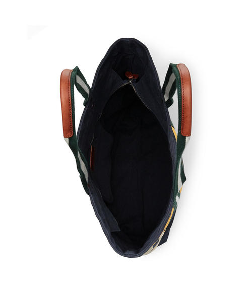 POLO RALPH LAUREN（ポロ ラルフ ローレン）の「ラグビー キャンバス トート（トートバッグ・メンズ・ネイビー・ONE SIZE）」の4枚目の写真