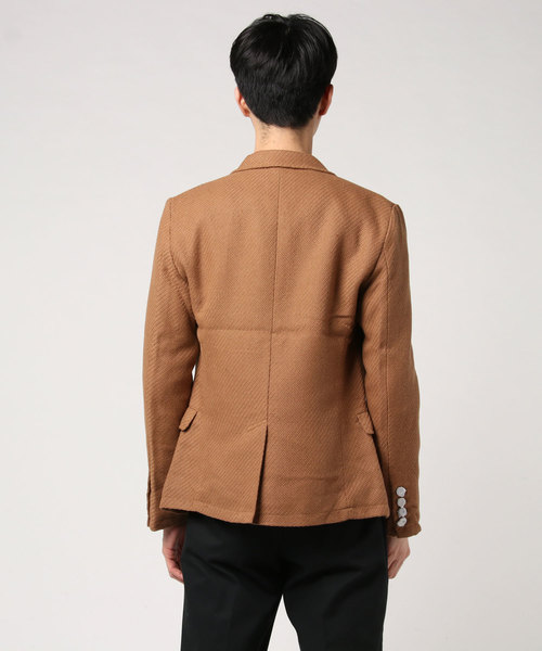 Burner（バーナー）の「【K・U・I】カルゼJKT（テーラードジャケット・メンズ・グレー/キャメル/ネイビー・L/M）」の4枚目の写真