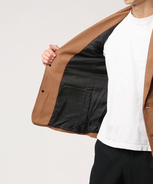 Burner（バーナー）の「【K・U・I】カルゼJKT（テーラードジャケット・メンズ・グレー/キャメル/ネイビー・L/M）」の5枚目の写真