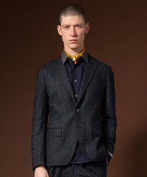 【RING JACKET×UNITED TOKYO】シルクチェックジャケット