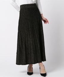 archives | リブ編みラメニットロングスカート(スカート)