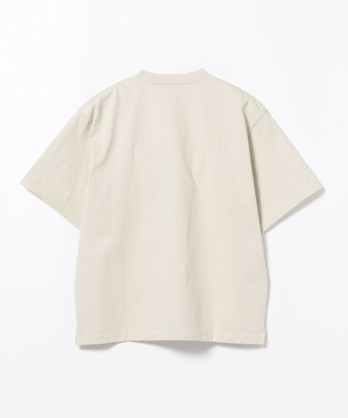 BEAMS T（ビームスティー）の「AURALEE / Stand Up Tee（Tシャツ/カットソー・メンズ・ホワイト/ブラック/ベージュ/パープル・4/3/5）」の12枚目の写真
