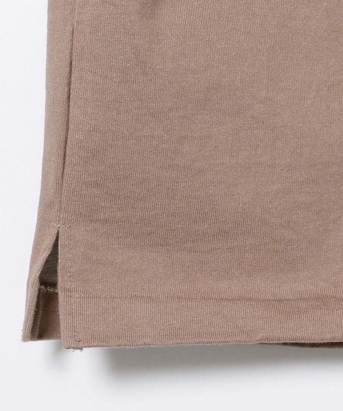 BEAMS T（ビームスティー）の「AURALEE / Stand Up Tee（Tシャツ/カットソー・メンズ・ホワイト/ブラック/ベージュ/パープル・4/3/5）」の16枚目の写真