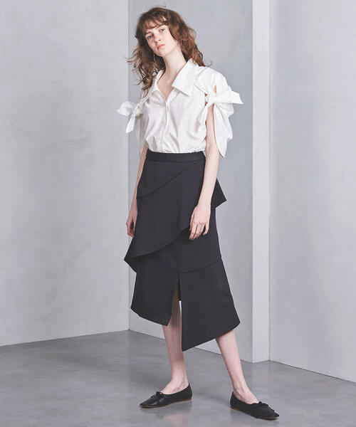 UNITED ARROWS AKIRANAKA ニットスカート UNITED ARROWS（ユナイテッドアローズ）の「一部別注＜AKIRA