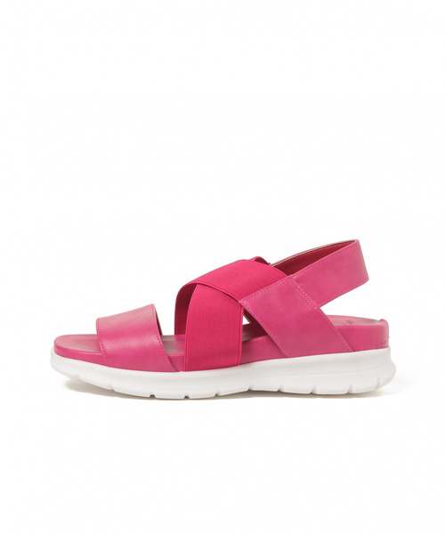 niko and...（ニコアンド）の「オリジナルクロススポーツサンダル（サンダル・レディース・ブラック/グレー/ピンク・SMALL/MEDIUM/LARGE）」の5枚目の写真